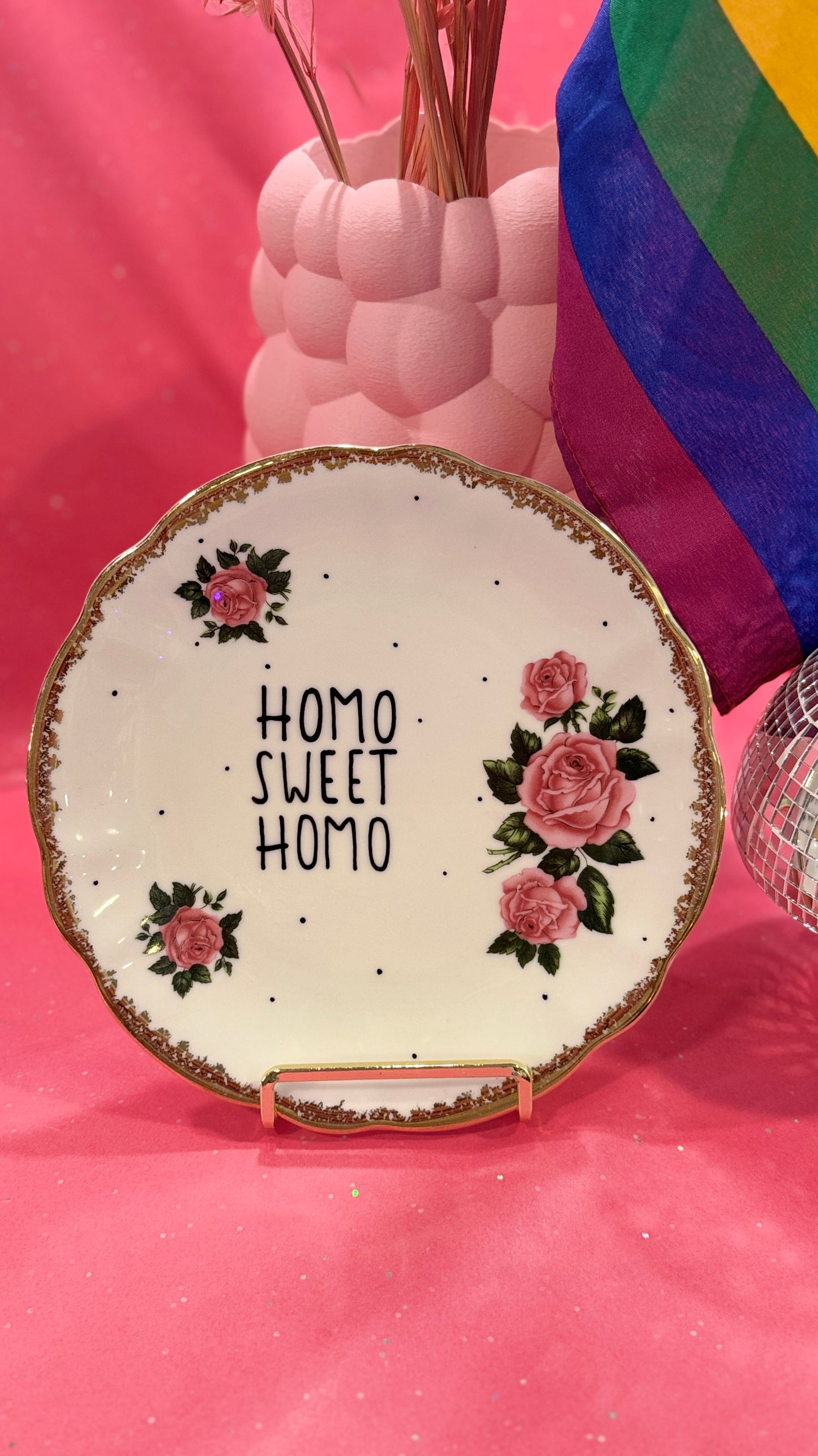 Homo Sweet Homo Tallerken