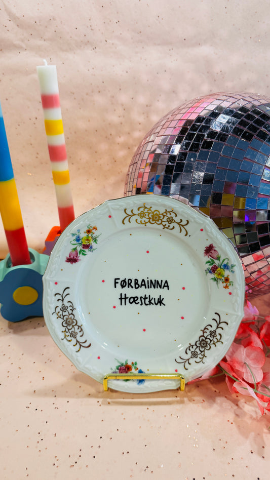 Førbainna Hæstkuk Tallerken