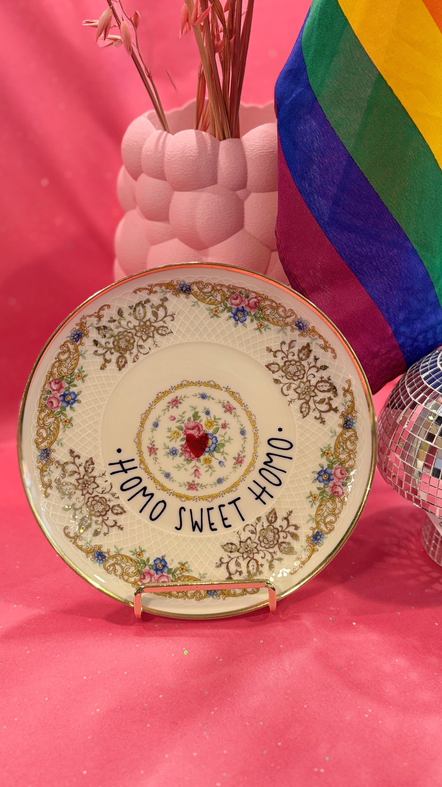 Homo Sweet Homo Tallerken