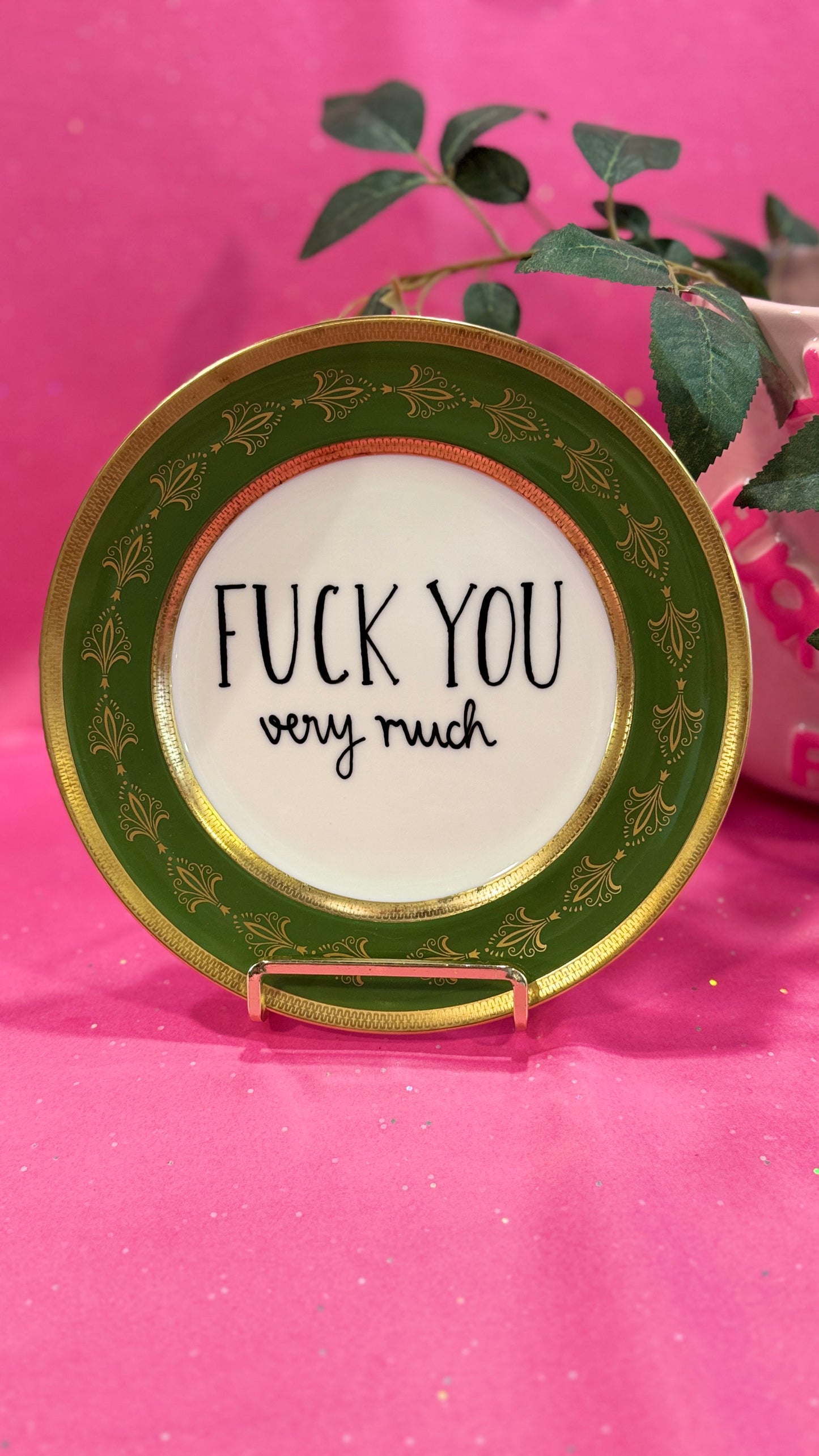Fuck you very much Tallerken