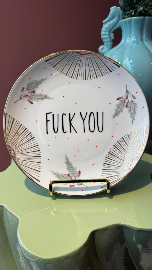 Fuck You Tallerken
