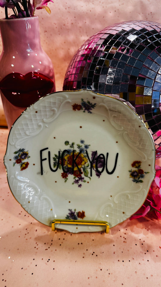 Fuck You Tallerken