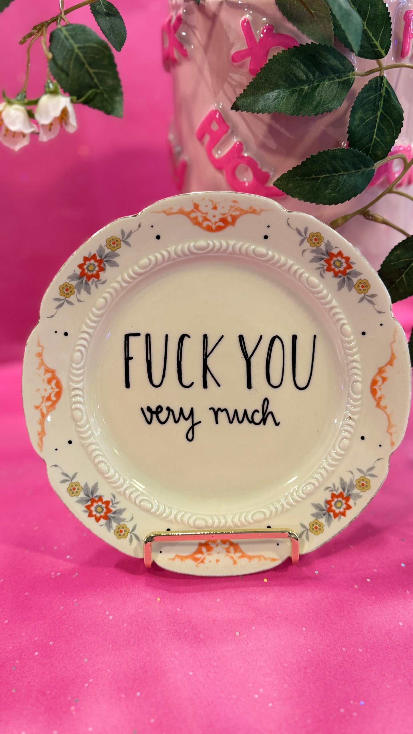 Fuck you very much Tallerken
