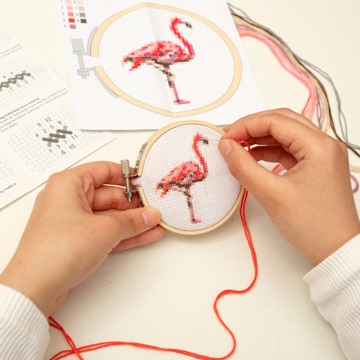 Flamingo broderisett