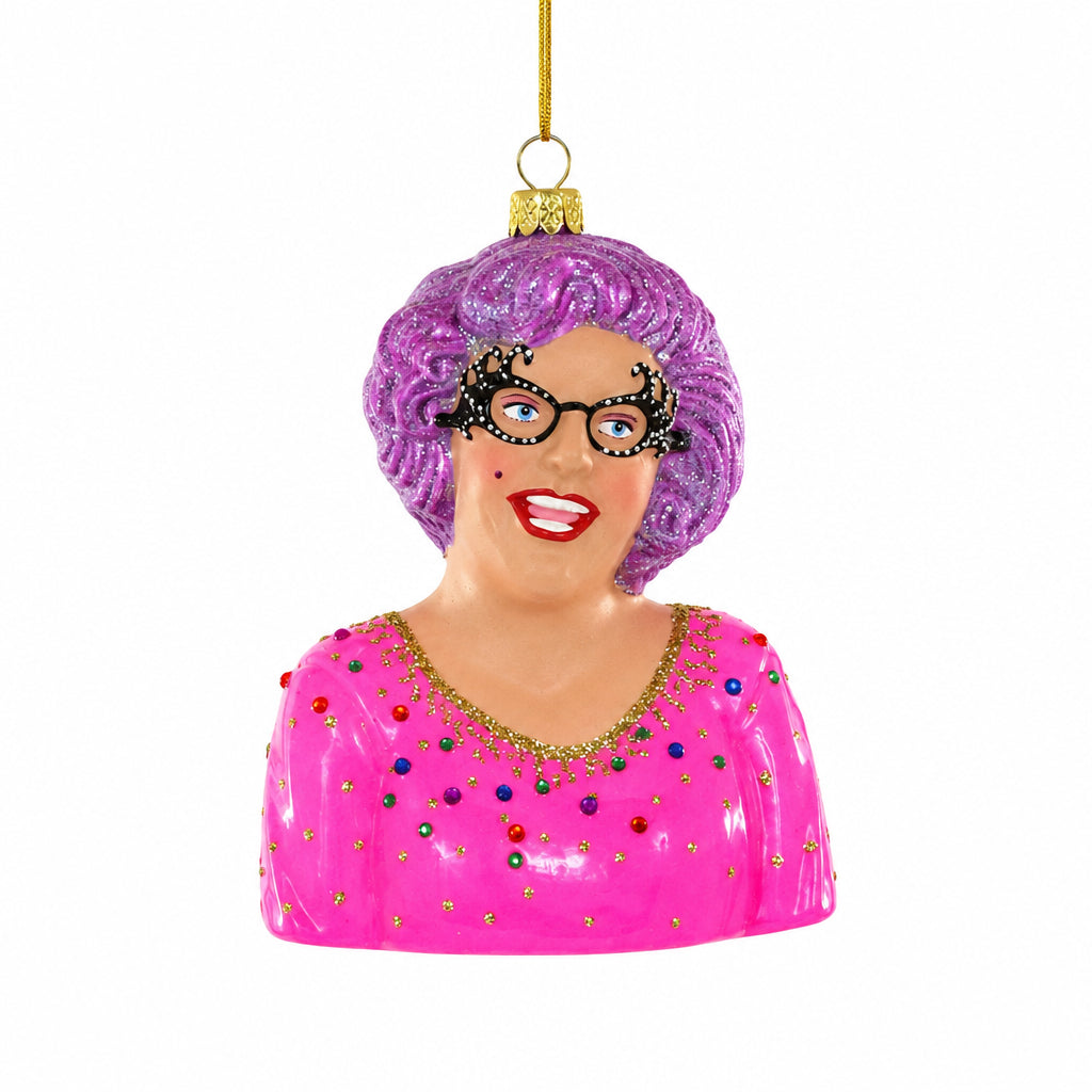 Dame Edna Ornament