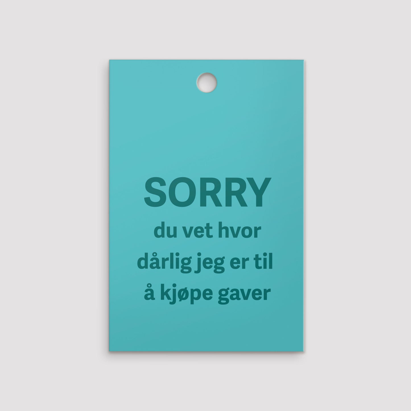 Gavelapp, Dårlig å kjøpe gaver