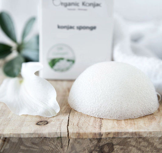 Konjac Ansiktssvamp Silke Collagen