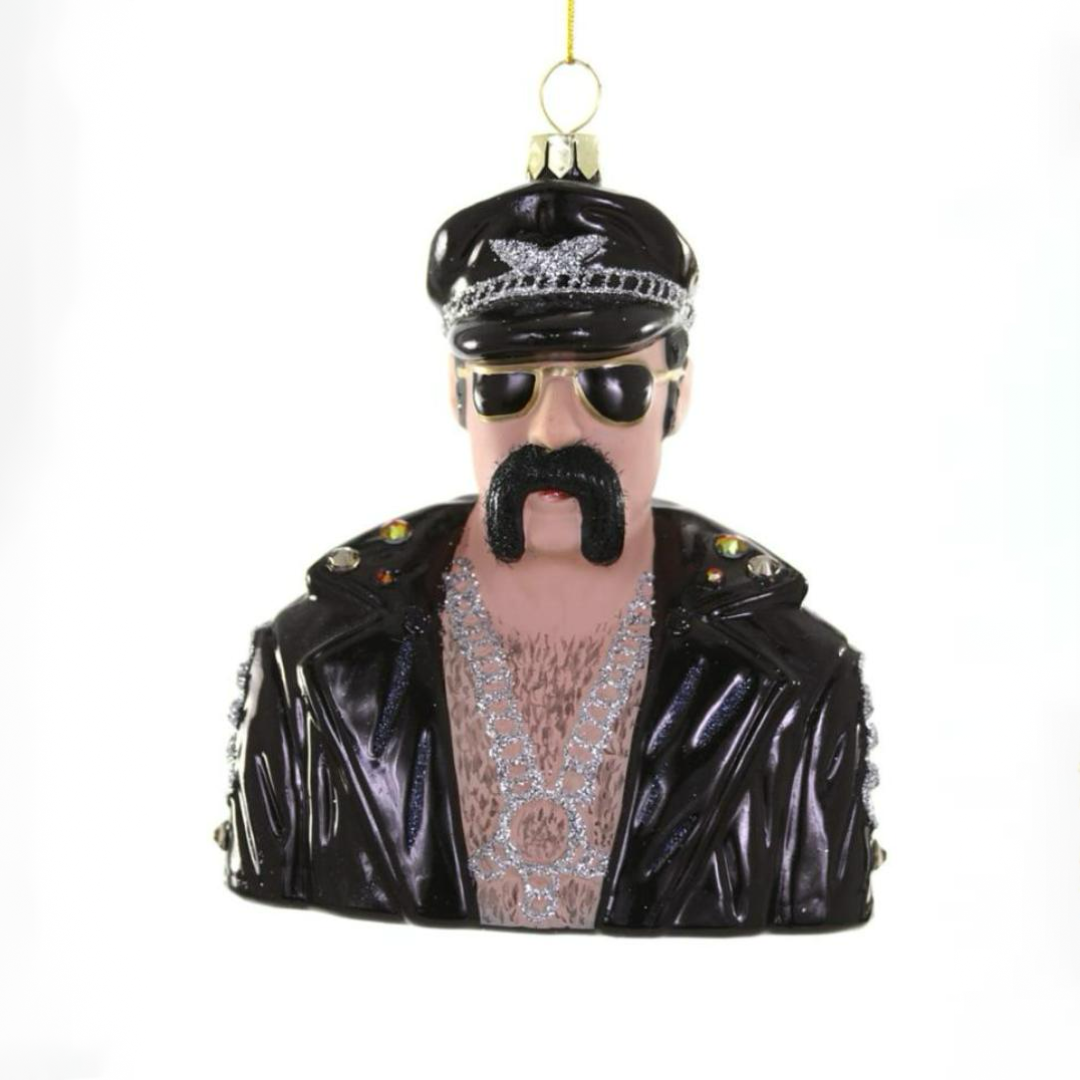 Leather Man Ornament