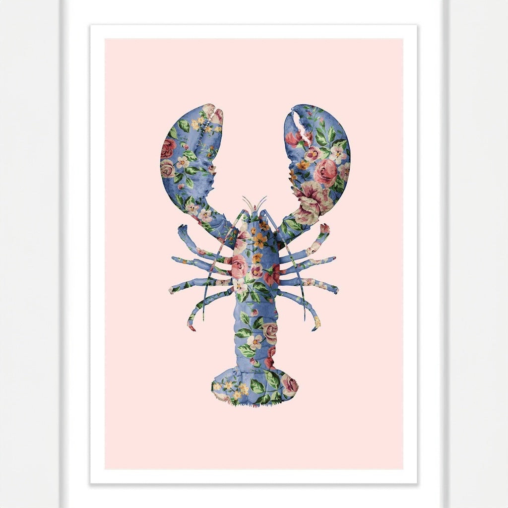 Floral Lobster Plakat