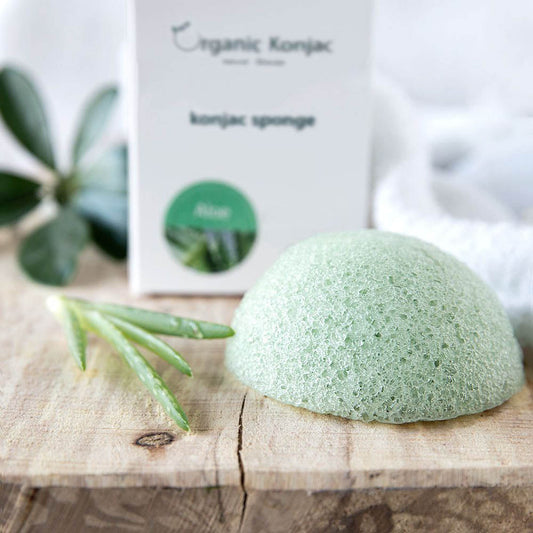 Konjac Ansiktssvamp Aloe