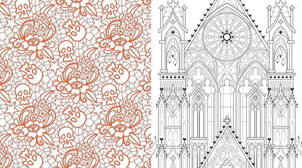 Gothic Fargeleggingsbok
