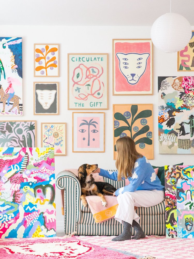 The Protector Big Pink Plakat