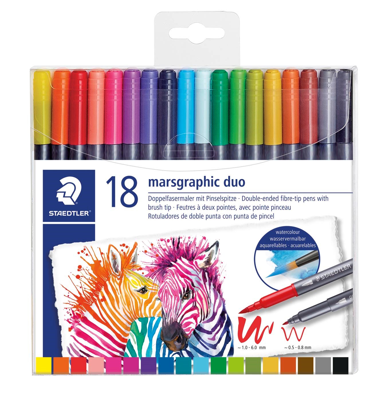 Doble waterbrushtusjer