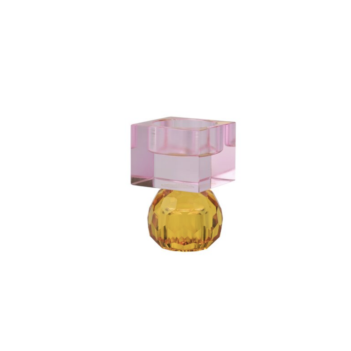 Sari Lysholder Cube Ball Yellow