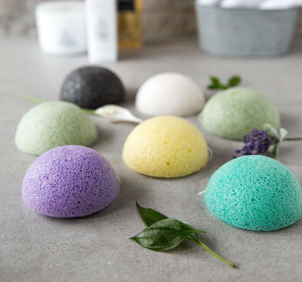 Konjac Ansiktssvamp Sitron