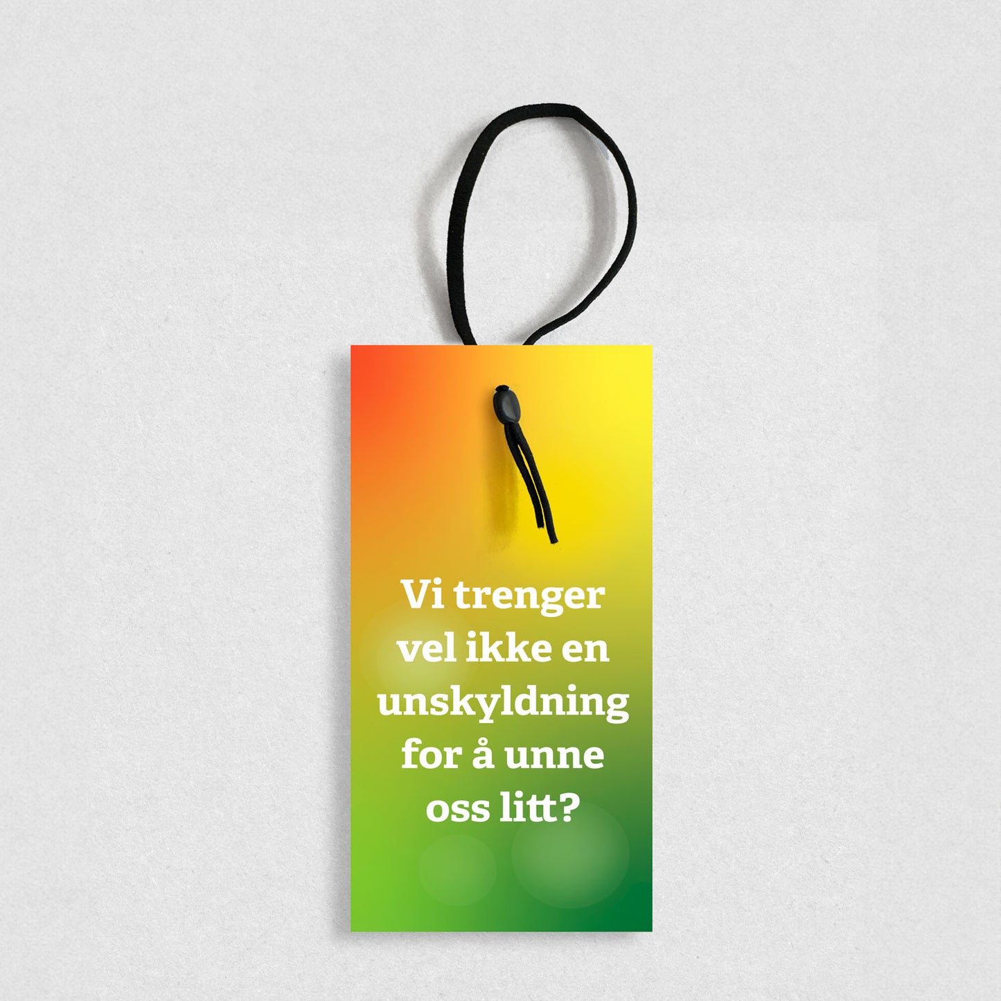 Flaskekort, Unne oss litt