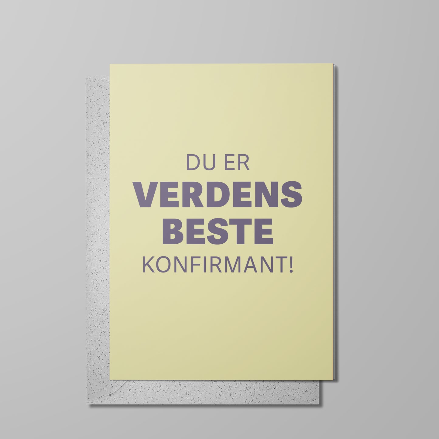 Kort, Verdens beste konfirmant!