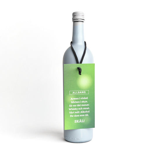 Flaskekort, Armen i vinkel