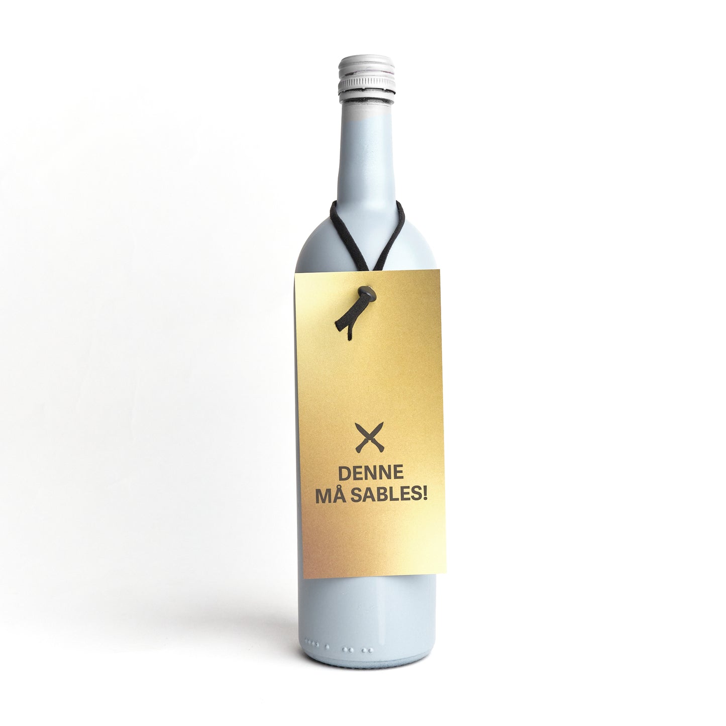 Flaskekort, Denne må sables