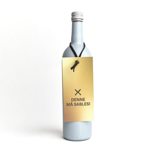 Flaskekort, Denne må sables