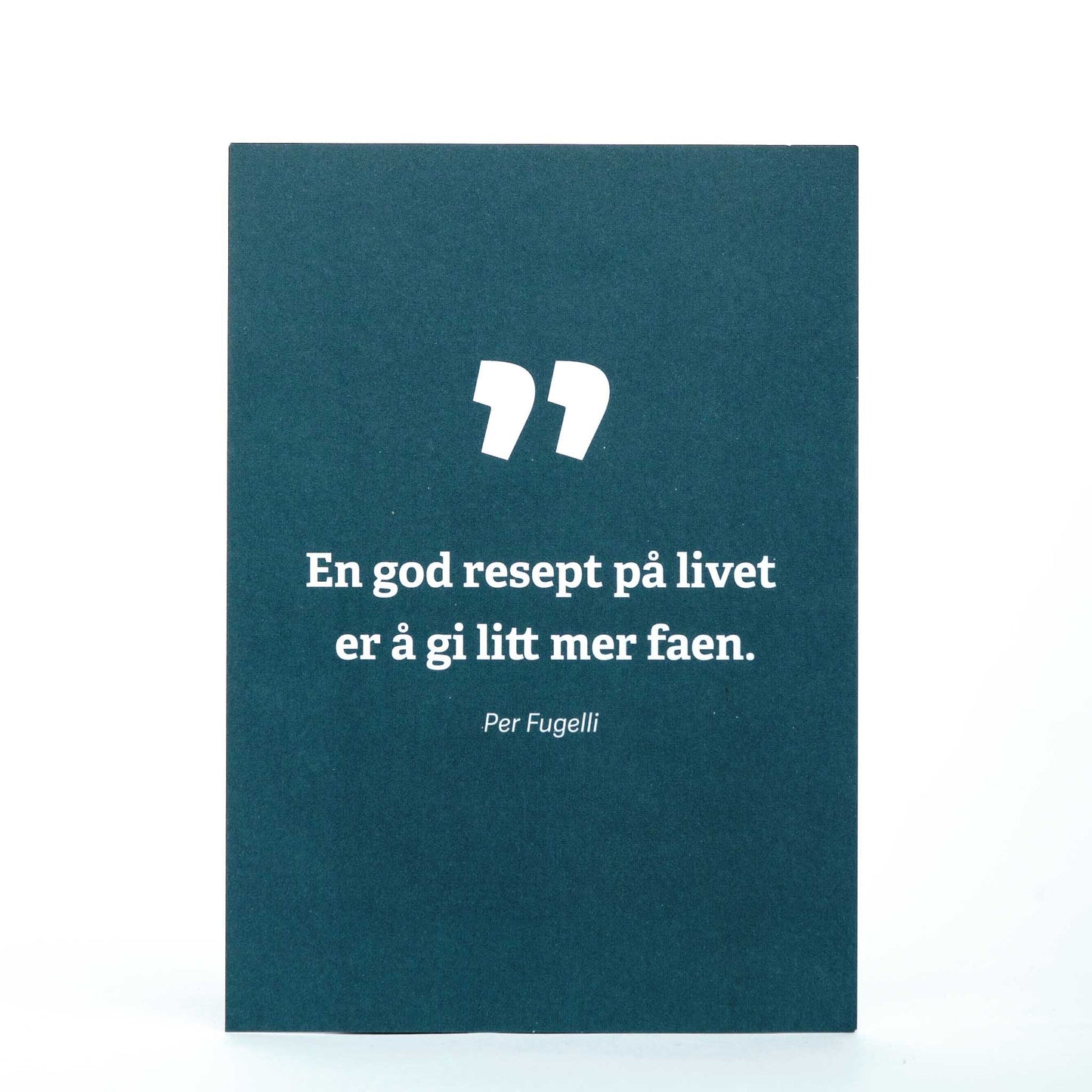 Kort, Litt mer faen. Per Fugelli