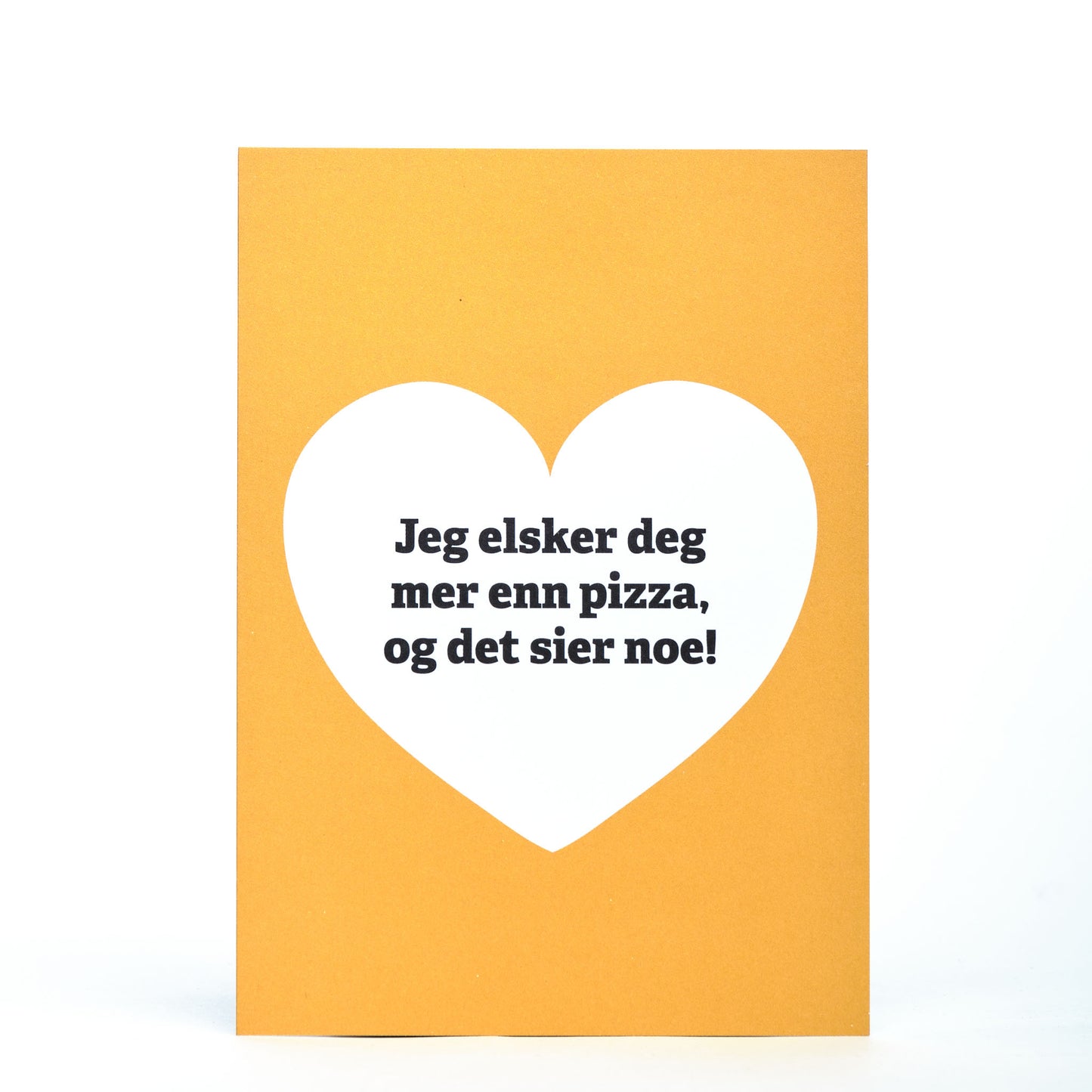 Kort, Elsker deg mer enn pizza