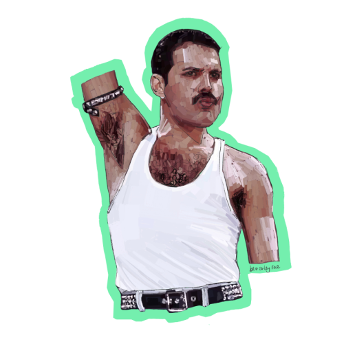 Freddie Pout Klistremerke