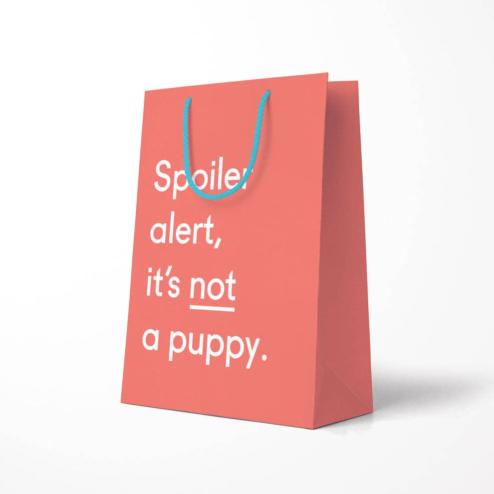 Not a Puppy Gavepose
