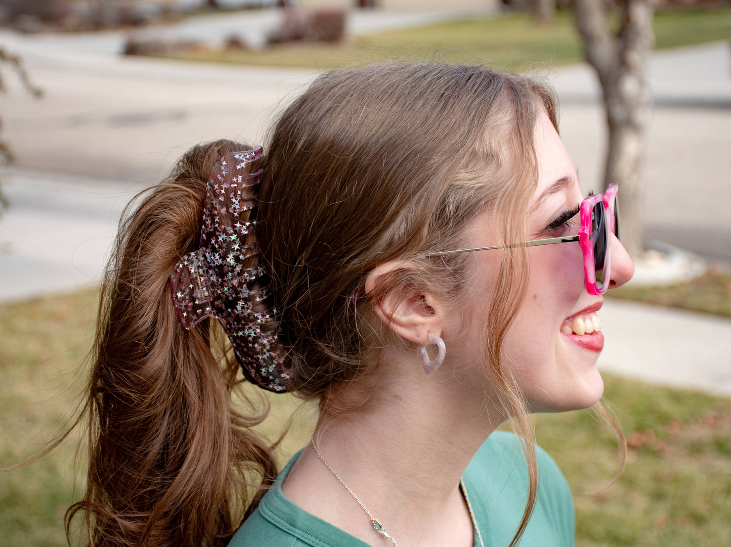 Pink Popstar Hårklype