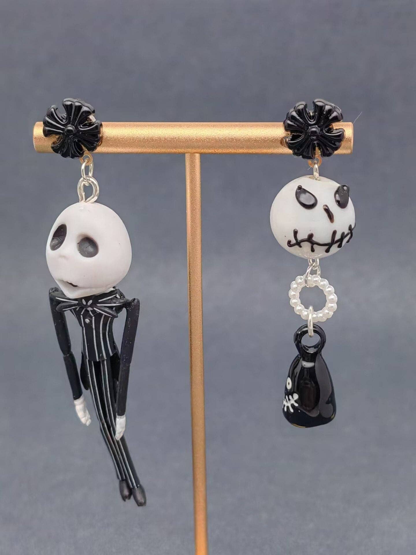 Skeleton Jack Øredobber