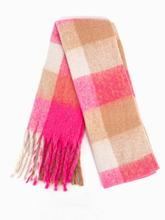 Allie Pink Skjerf
