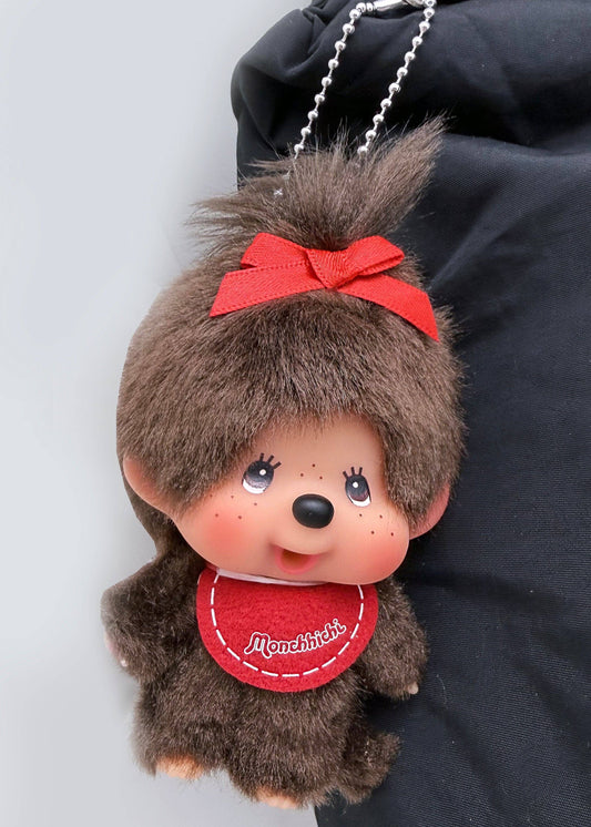 Monchhichi-Chan Big Head Mascot