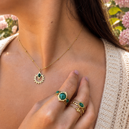 African Jade Ring