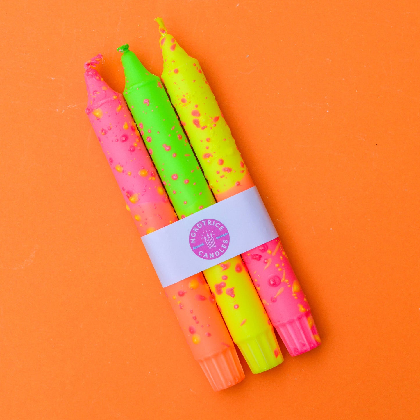 Lys 3-pack Neon Orange