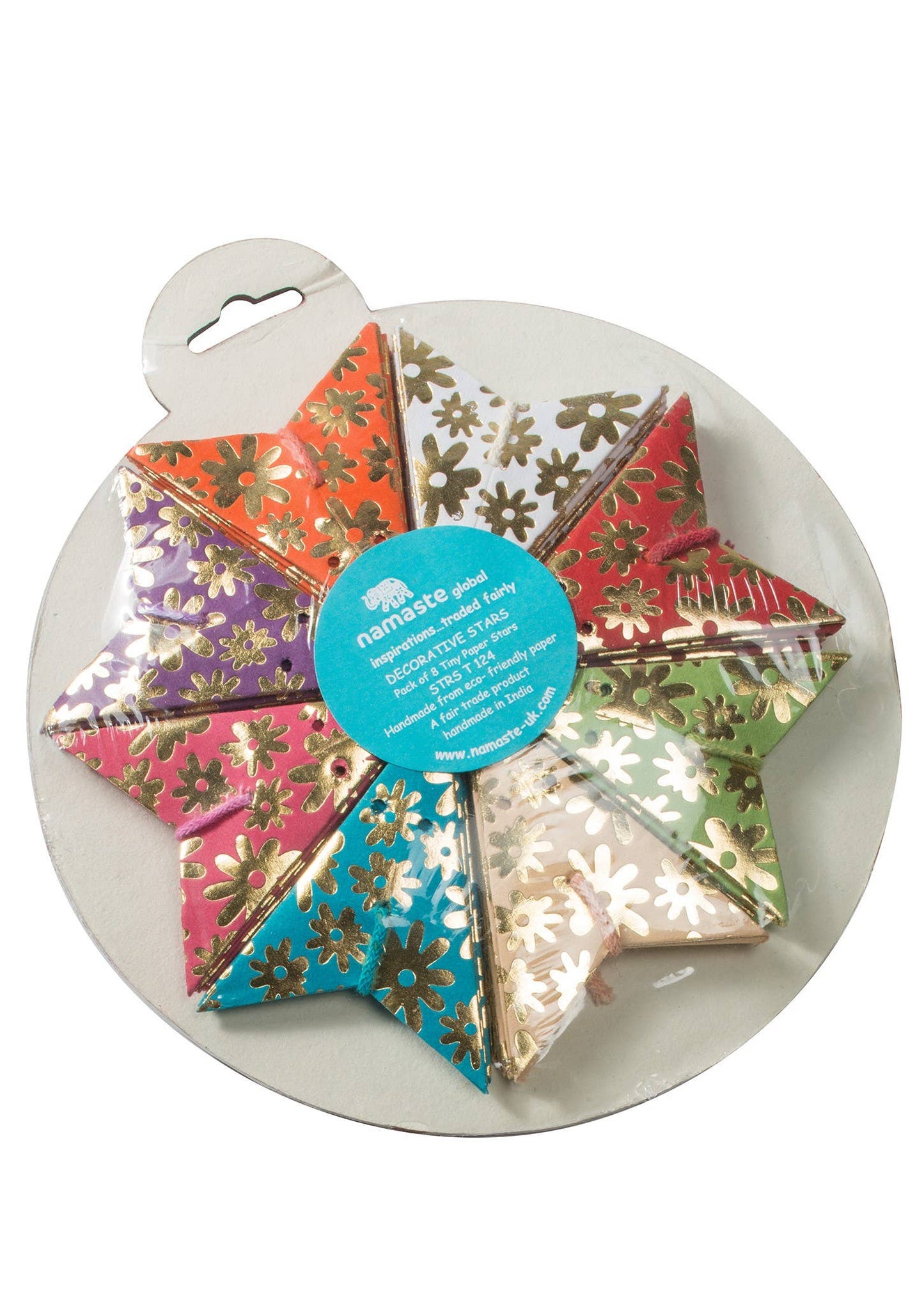 Mini Flower Star Decorations