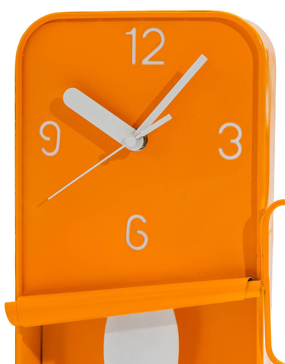Orange Sardine Tin Wall Clock