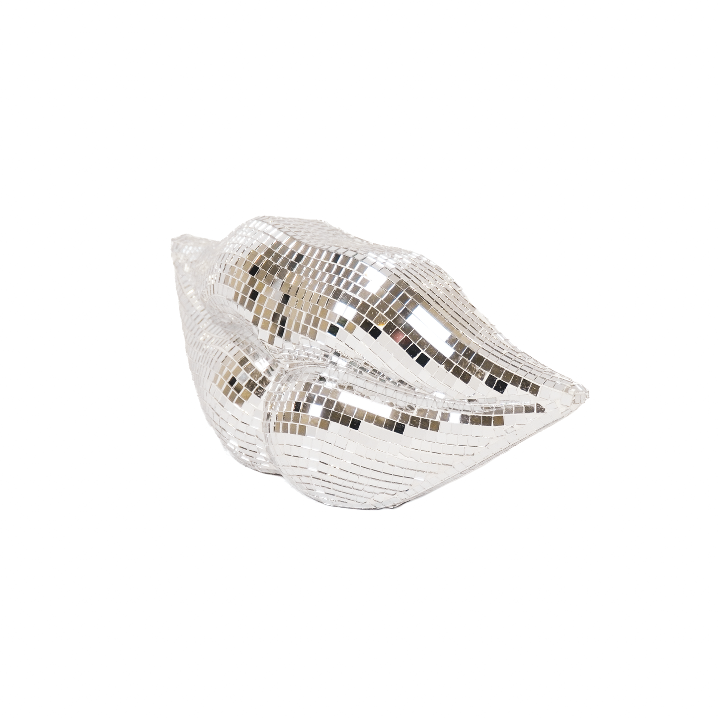 Disco Lips Silver