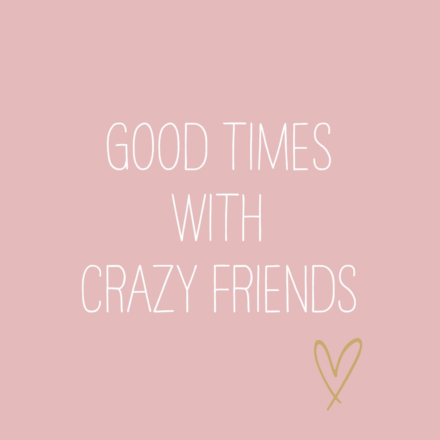 Crazy Friends Servietter