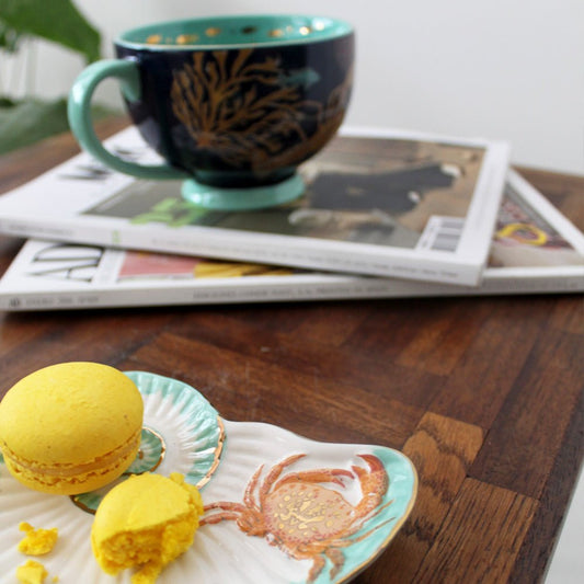 Coral Seashell Tallerken