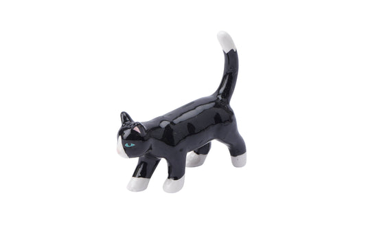 Black Cat Ringeholder
