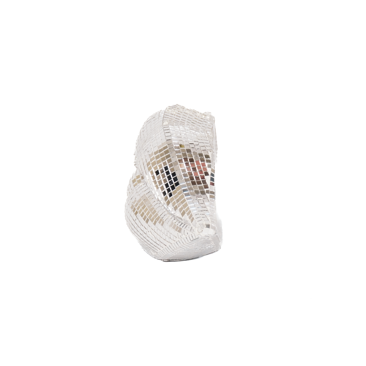 Disco Lips Silver