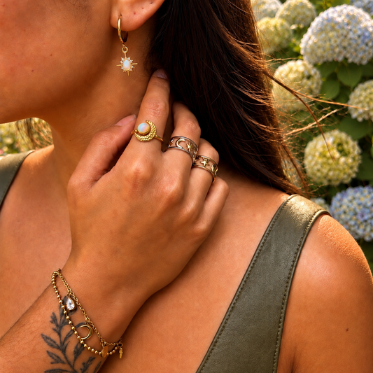Top Opal Ring