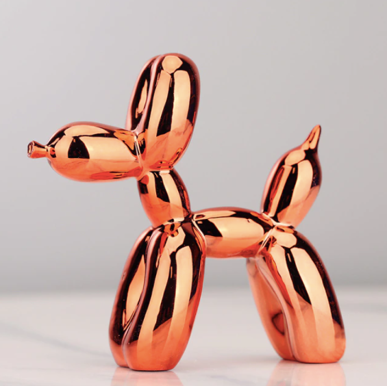 Metallic Balloon Dog