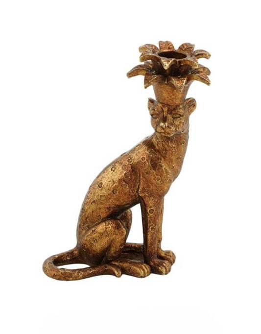 Sitting Leopard Lysestake