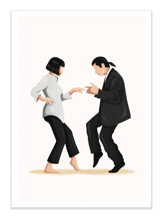 Pulp Fiction Dance Plakat