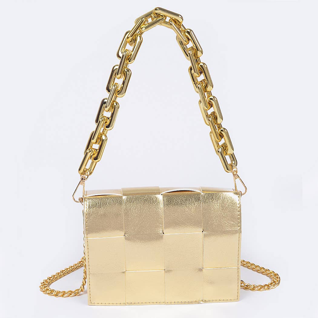 Metallic Skulderveske