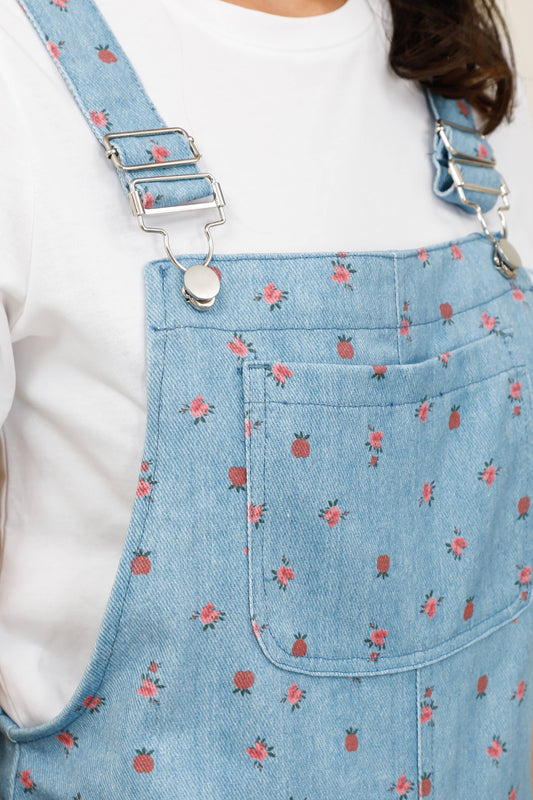 Floral Snekkerbukse