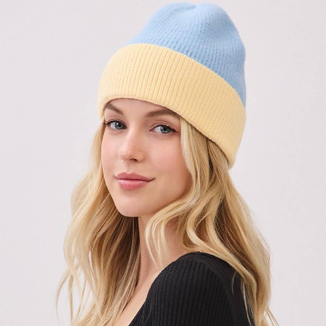 Two Tone Beanie