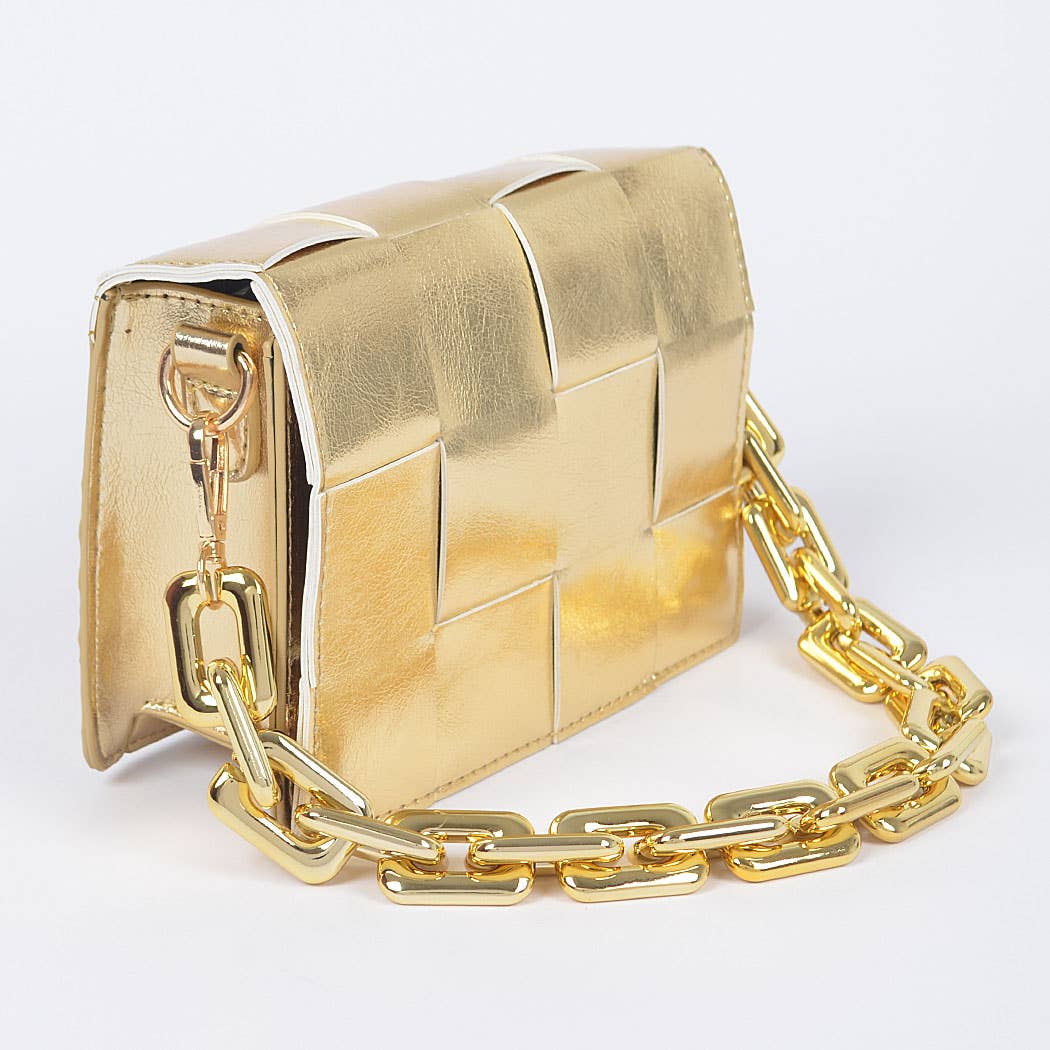 Metallic Skulderveske