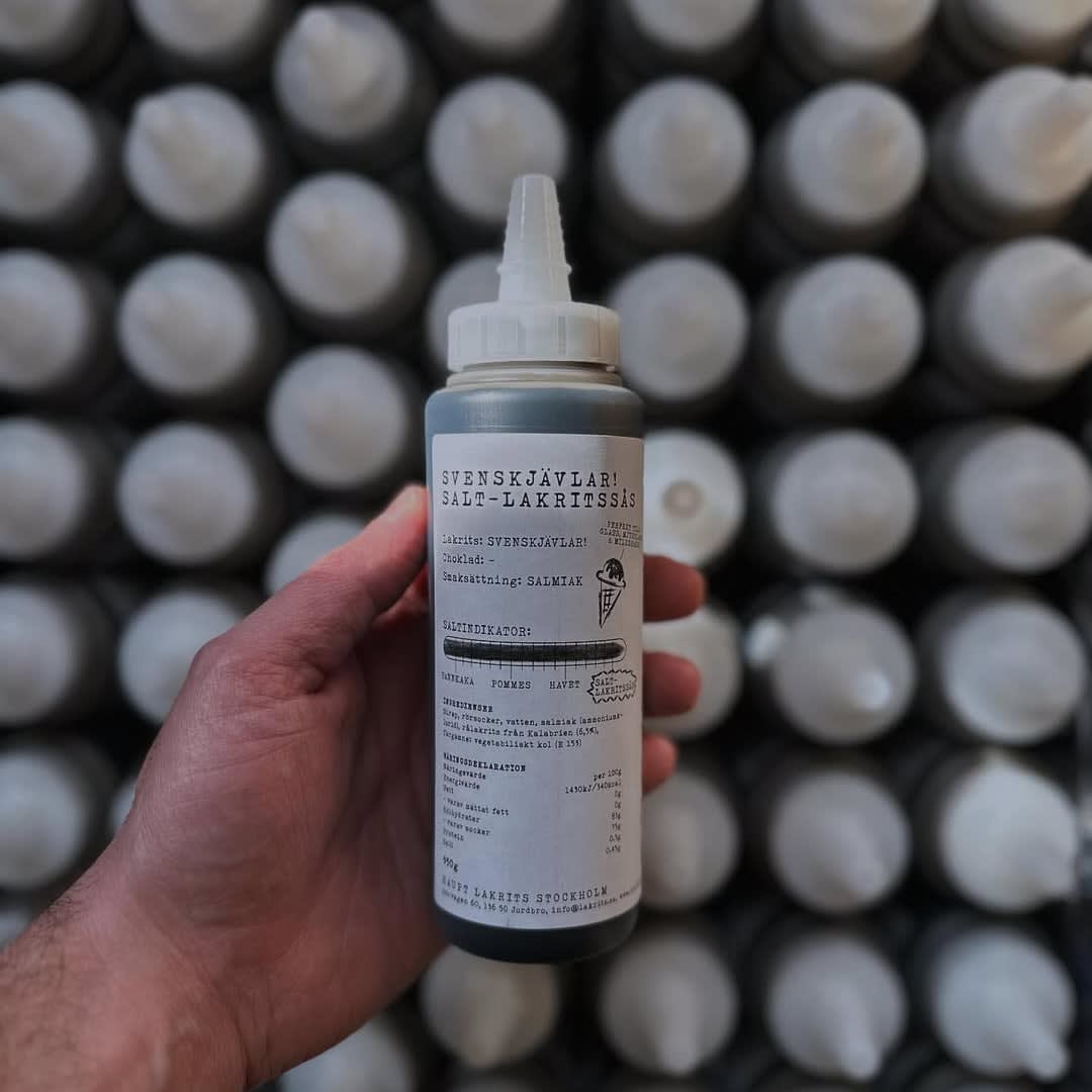 Lakrissaus Svenskjävlar